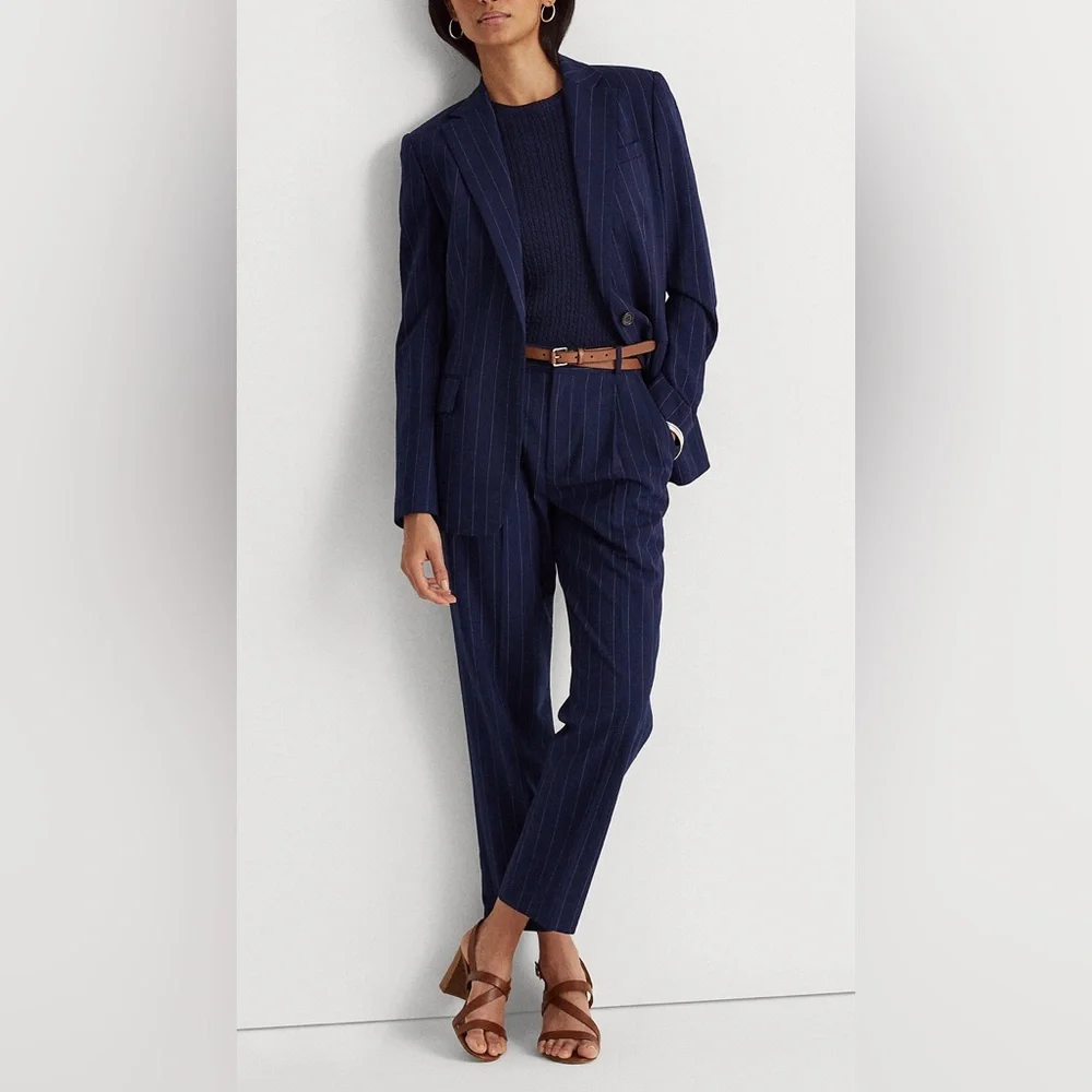 Lauren Ralph Lauren Navy Blazer size 6 - Picture 5 of 6